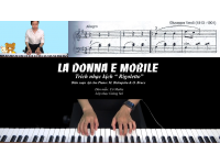 Bài Đàn Mẫu " La Donna E Mobile " Piano | Cô Mai Ka | Lớp Dạy Piano Cho Bé Quận 12